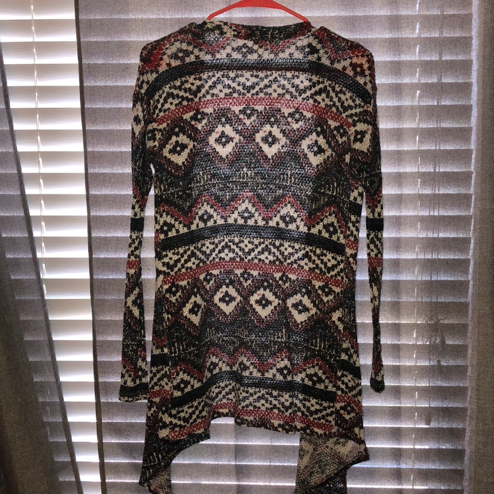 Xhilaration tribal pattern cardigan